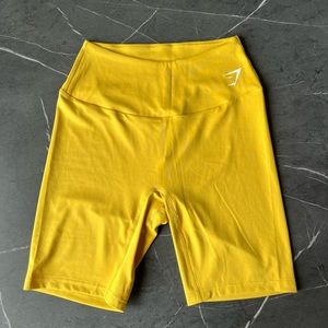 Gymshark Training Cycling Shorts - Medallion Yellow